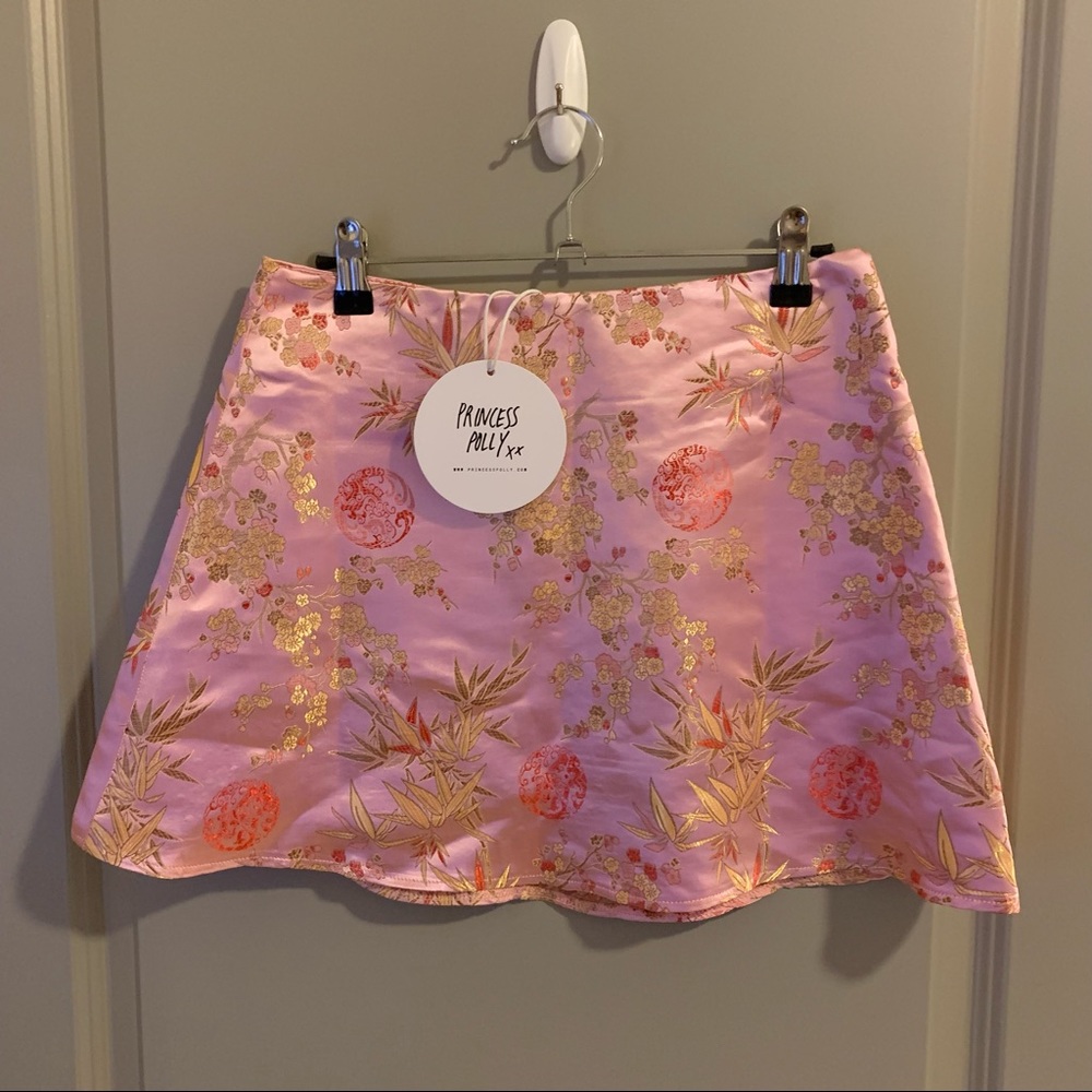 NWT Princess Polly Pink Mini Skirt